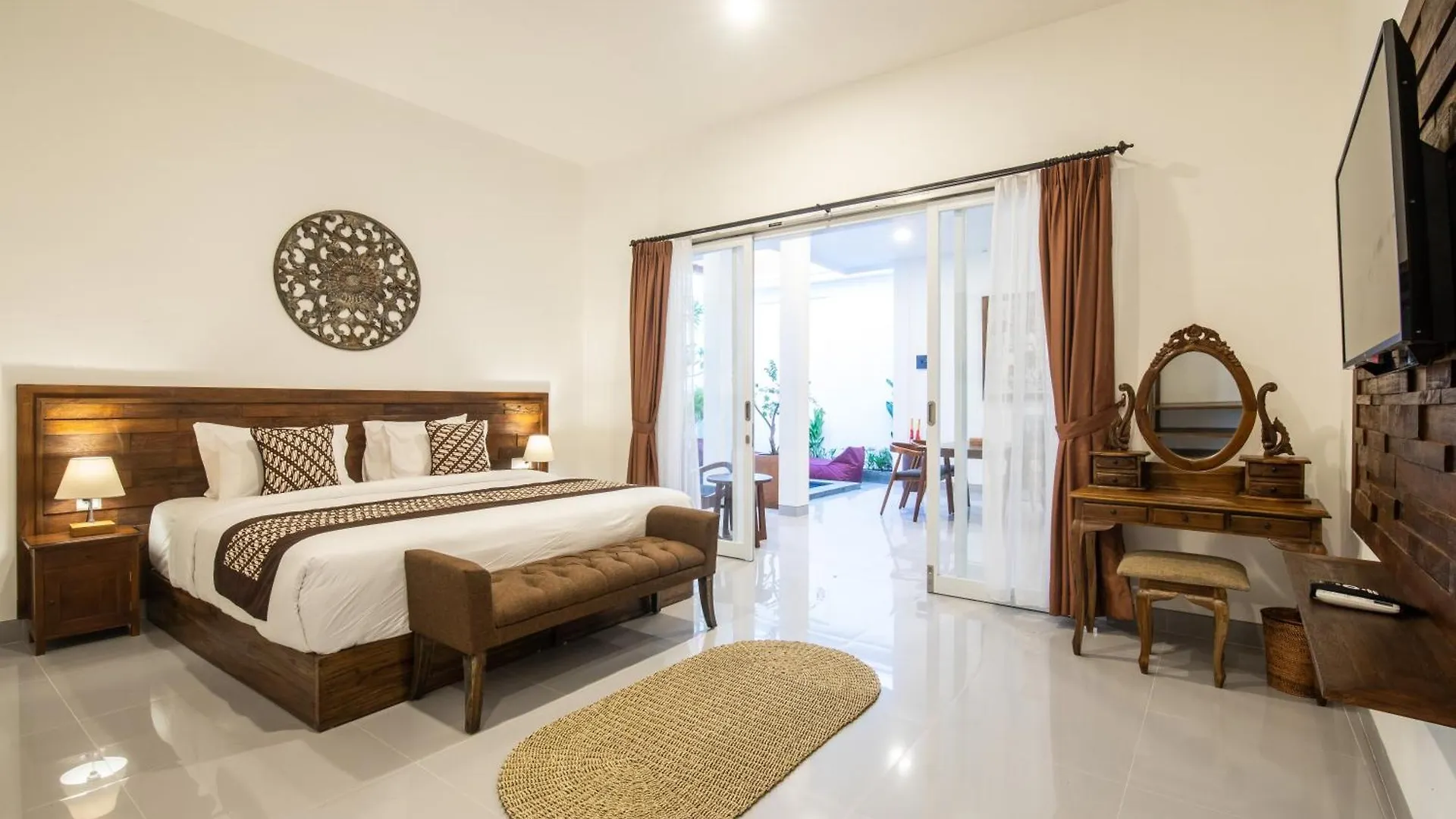 2-Br Private Pool Bidadari Villa Seminyak Sunset Road St